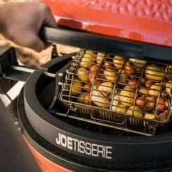 2 Paniers Rôtissoire + Tige JoeTisserie Barbecue Classic Et Big Joe - Kamado Joe -Gril De Cuisine 2 paniers joetisserie classic big kamado joe 2020000029953 5