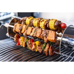 Ensemble De 6 Brochettes Inox Pour Rôtissoire - Napoleon -Gril De Cuisine 6 brochettes inox rotissoire napoleon 0629162640086 3