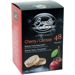 Boîte 48 Bisquettes Cerise - Bradley Smoker