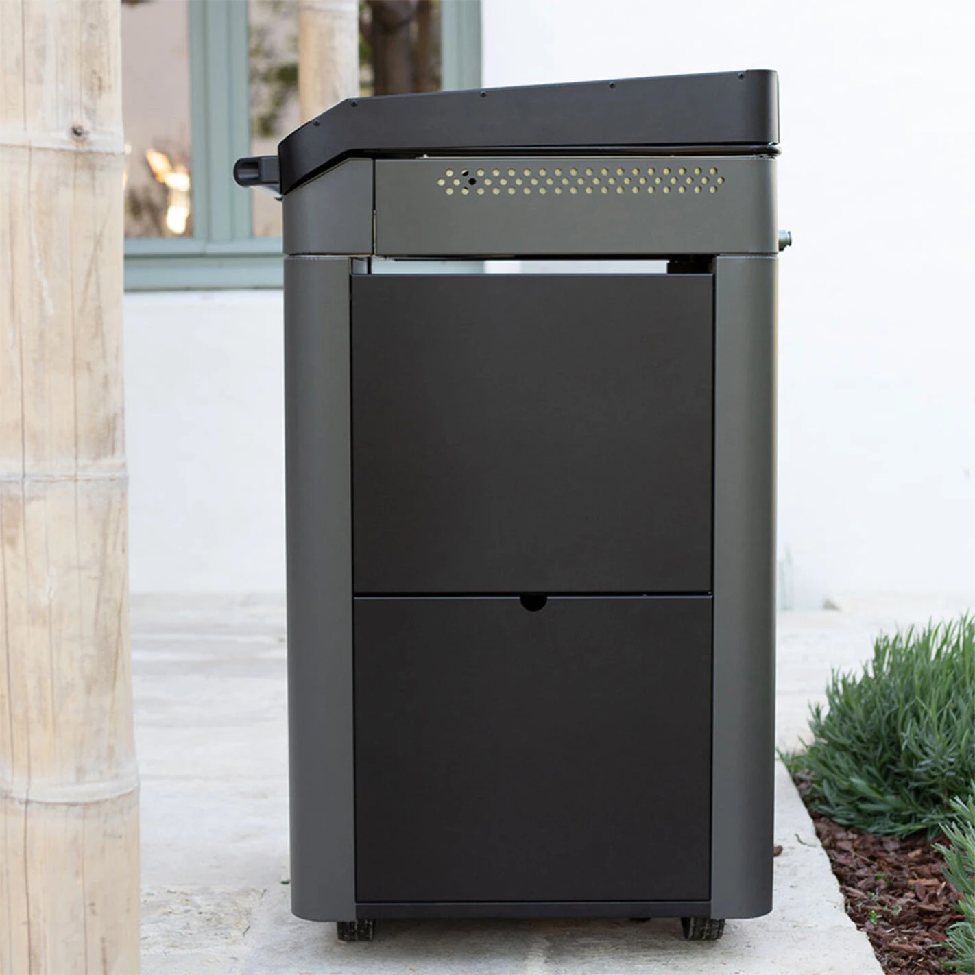 Combo Plancha gaz Fusion 60 gris cargo 2 brûleurs avec chariot - ENO Combo Plancha Gaz Fusion 60 Gris Cargo 2 Brûleurs Avec Chariot - ENO -Gril De Cuisine combo fusion 60 gris cargo eno 2020000038115 4