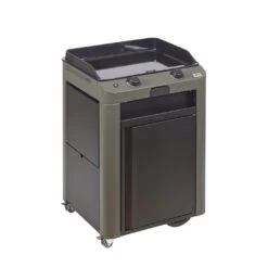 Combo Plancha Gaz Fusion 60 Gris Cargo 2 Brûleurs Avec Chariot - ENO 9 Combo Plancha Gaz Fusion 60 Gris Cargo 2 Brûleurs Avec Chariot - ENO -Gril De Cuisine combo fusion 60 gris cargo eno 2020000038115 7