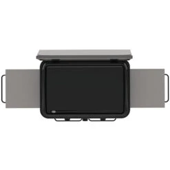 Combo Plancha Gaz Enosign 80 Inox (Chariot Et Capot) - ENO* -Gril De Cuisine combo plancha enosign 80 inox capot eno 3224780040033 2