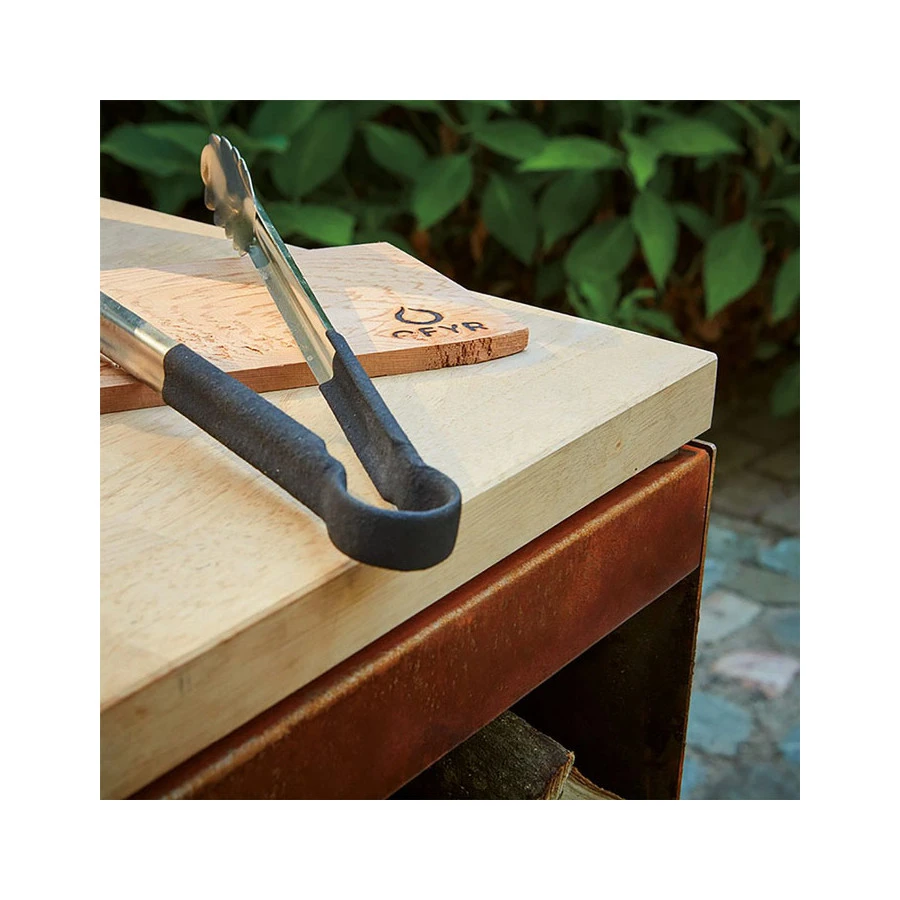 Meuble dressoir range-bois acier corten - Ofyr Meuble Dressoir Range-bois Acier Corten - Ofyr -Gril De Cuisine dessoir ofyr range bois brasero 7430440898852 1