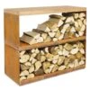Meuble Dressoir Range-bois Acier Corten - Ofyr 2 Meuble Dressoir Range-bois Acier Corten - Ofyr -Gril De Cuisine dessoir ofyr range bois brasero 7430440898852
