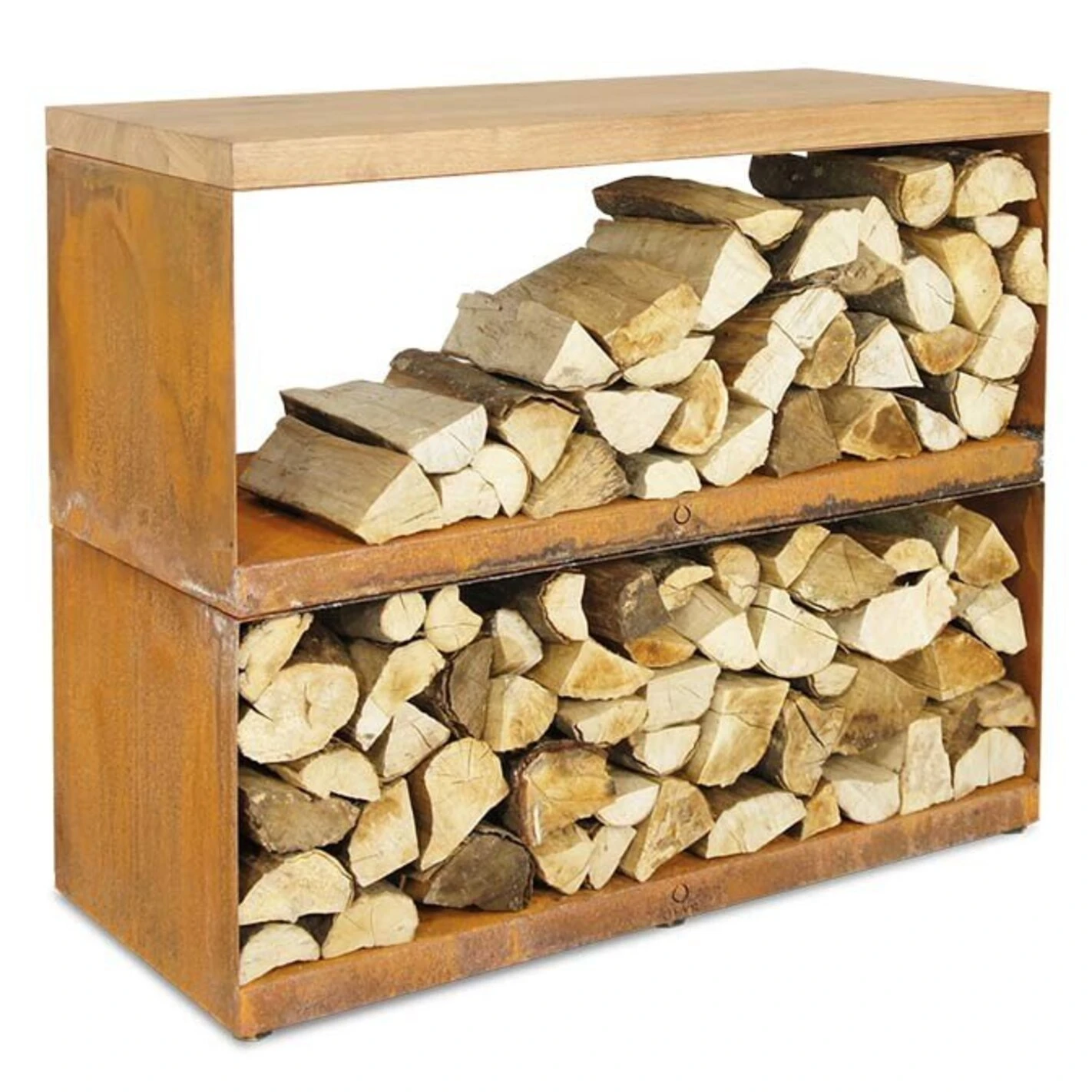 Meuble dressoir range-bois acier corten - Ofyr Meuble Dressoir Range-bois Acier Corten - Ofyr -Gril De Cuisine dessoir ofyr range bois brasero 7430440898852