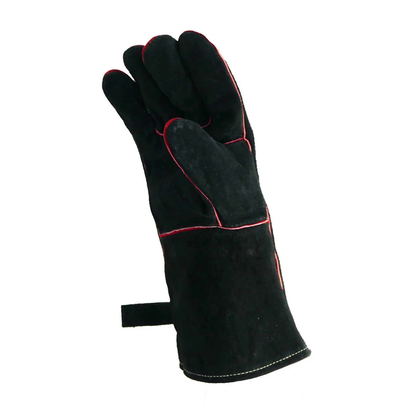 Paire Gants Barbecue Cuir Noir - Nordic Flame Paire Gants Barbecue Cuir Noir - Nordic Flame -Gril De Cuisine gants barbecue cuir nordic flame 0085382675602 3