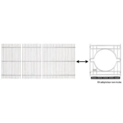 Grilles Inox Crafted SmokeFire EX6 - Weber -Gril De Cuisine grilles inox crafted smokefire ex6 weber 0077924180811 2