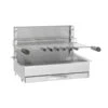 Barbecue Charbon Grilloir 66 Cm Inox - Forge Adour -Gril De Cuisine grilloir 66 cm forge adour 8437008176635