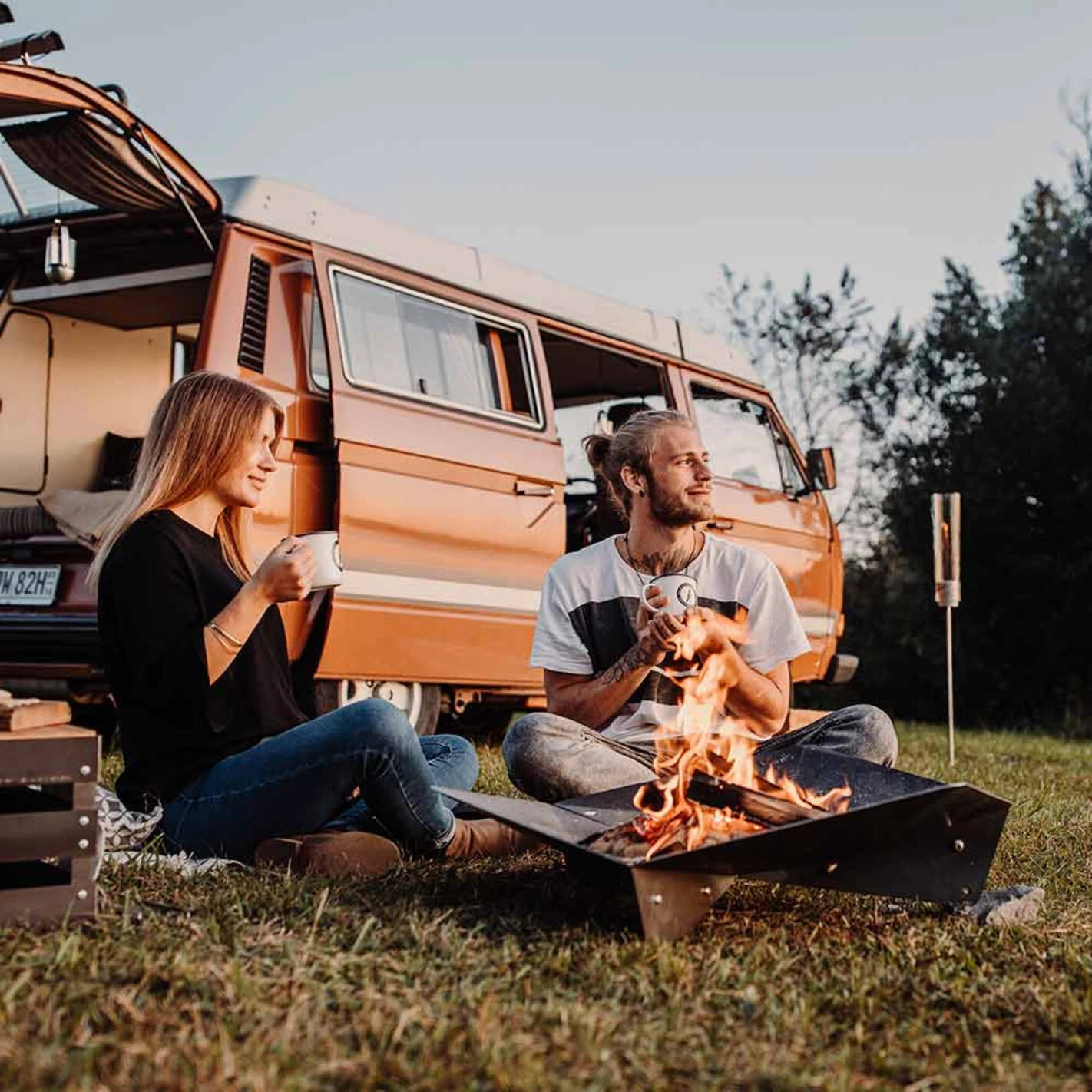 Brasero corten Triple ⌀65 cm - Höfats Brasero Corten Triple ⌀65 Cm - Höfats -Gril De Cuisine hofats triple 65 4260447330429 3