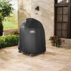 Housse Premium Summit Kamado E6 - Weber -Gril De Cuisine housse barbecue summit charcoal weber 0077924041655 2