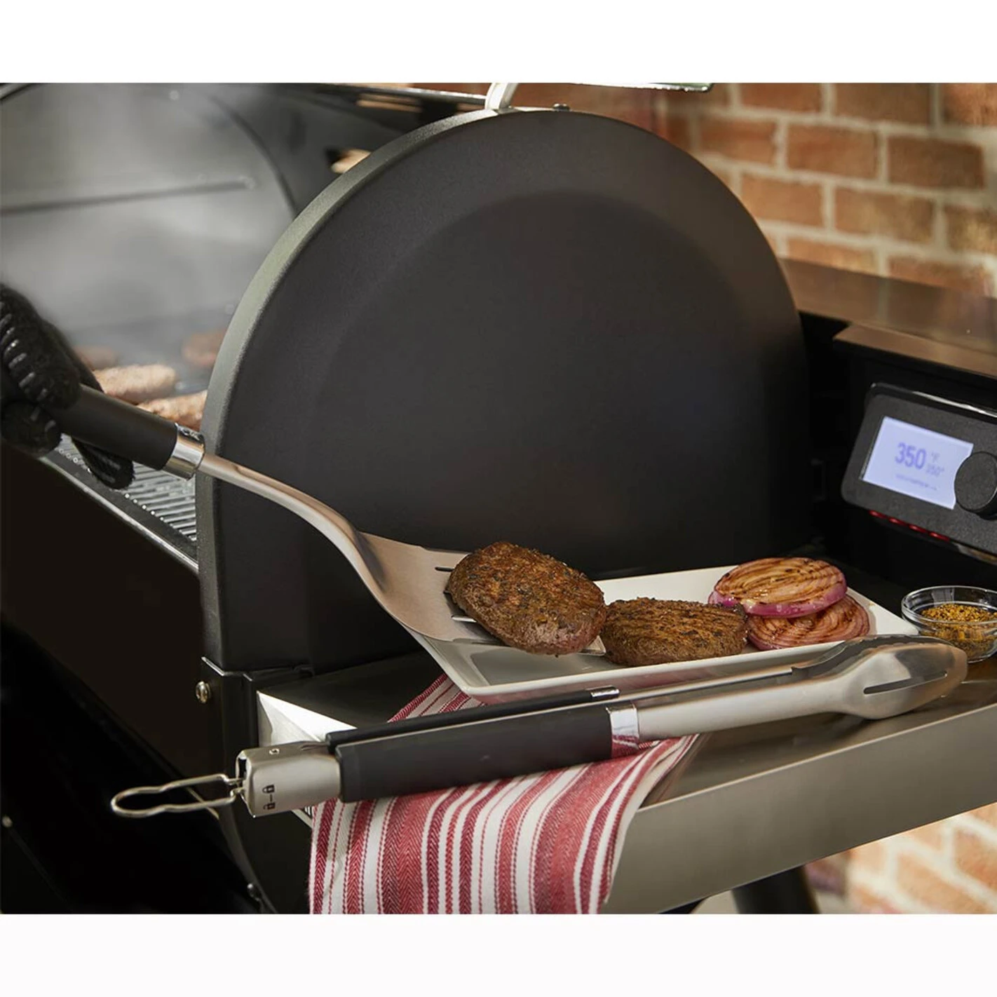 Kit 2 Ustensiles Pince + Spatule Précision - Weber Kit 2 Ustensiles Pince + Spatule Précision - Weber -Gril De Cuisine kit 2 ustensiles better 0077924159695 2