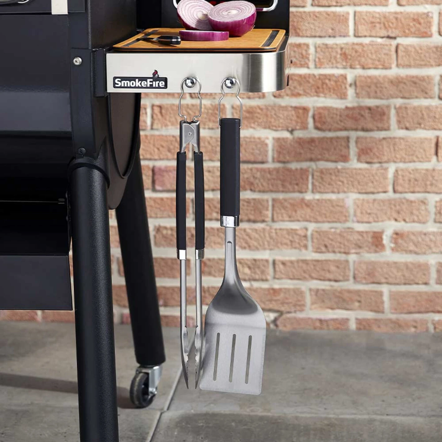 Kit 2 Ustensiles Pince + Spatule Précision - Weber Kit 2 Ustensiles Pince + Spatule Précision - Weber -Gril De Cuisine kit 2 ustensiles better 0077924159695 4