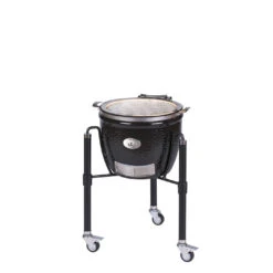 Barbecue Kamado JUNIOR Pro 2.0 Noir + Chariot - Monolith* -Gril De Cuisine monolith junior 2 0 noir chariot 4260444583453 5