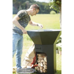 Brasero Plancha Nestor Original Noir Acier Galvanisé - Barbecook 5 Brasero Plancha Nestor Original Noir Acier Galvanisé - Barbecook -Gril De Cuisine nestor original noir barbecook 5404035700785 3