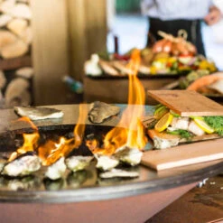 Pack Brasero Storage 85 Corten + Couvercle - OFYR -Gril De Cuisine pack brasero plancha storage 85 corten couvercle 2020000033691 3