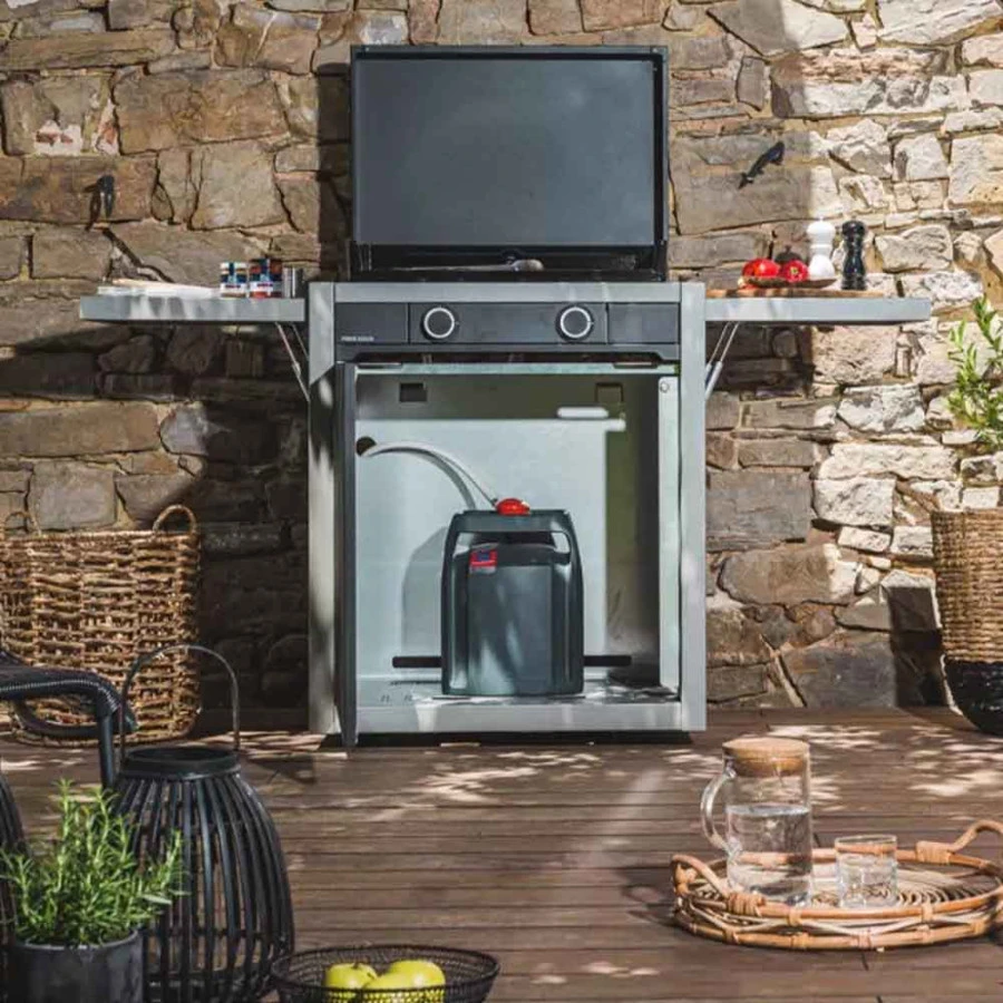 PACK Combo Plancha gaz Modern 60 acier gris / noir + Chariot + Kit de nettoyage - Forge Adour PACK Combo Plancha Gaz Modern 60 Acier Gris / Noir + Chariot + Kit De Nettoyage - Forge Adour -Gril De Cuisine pack combo modern 60 gaz 2020000034766 3