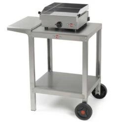Pack Plancha Gaz Design 41 Cm + Chariot Plein Air Compact - Krampouz -Gril De Cuisine pack design 41 gaz chariot plein air compact 2020000031529 5