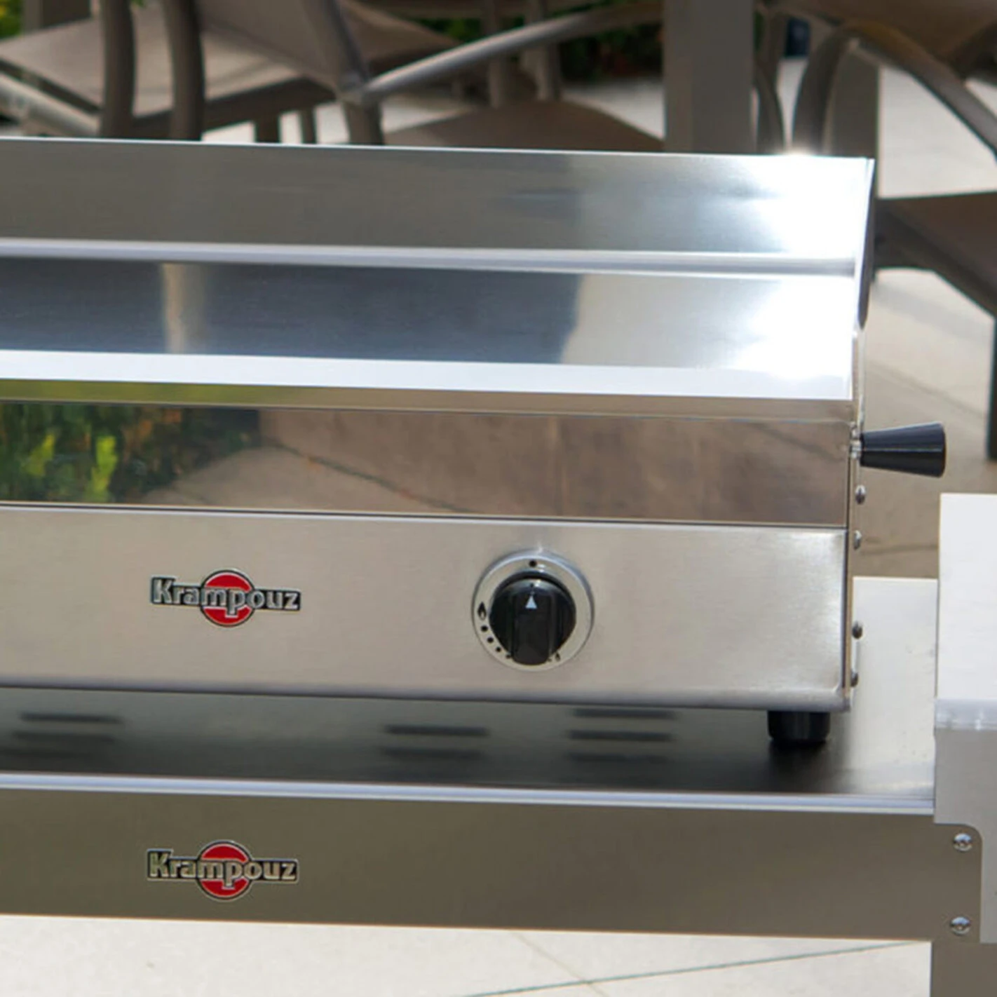 Pack plancha gaz Design 65 cm + Desserte Plein Air - Krampouz Pack Plancha Gaz Design 65 Cm + Desserte Plein Air - Krampouz -Gril De Cuisine pack design 65 cm desserte plein air krampouz 2020000031475 7