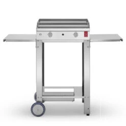 Pack Plancha Gaz Chef 55 Lisse + Chariot - Planet -Gril De Cuisine pack plancha gaz chef 55 lisse chariot planet 2020000031949 2