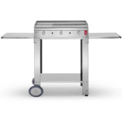 Pack Plancha Gaz Chef 80 Lisse + Chariot - Planet -Gril De Cuisine pack plancha gaz chef 80 lisse chariot planet 2020000031956 2