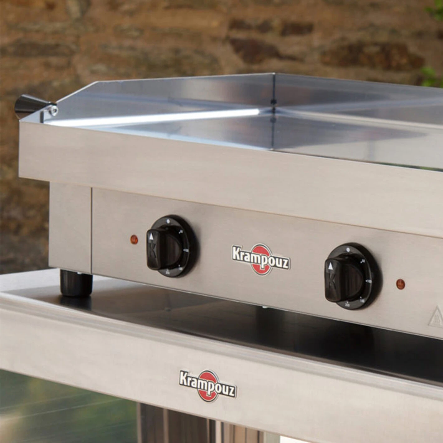 Pack plancha gaz Saveur 64 cm + Desserte Plein Air - Krampouz Pack Plancha Gaz Saveur 64 Cm + Desserte Plein Air - Krampouz -Gril De Cuisine pack saveur 64 cm chariot plein air 2020000031468 4