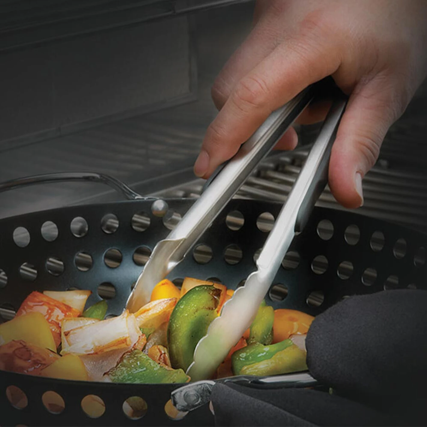 Pince en inox verrouillable 40 cm - Napoleon Pince En Inox Verrouillable 40 Cm - Napoleon -Gril De Cuisine pince inox verrou 40 cm napoleon 0629162550156 1