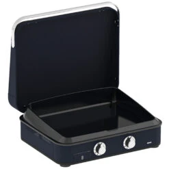 Plancha Gaz Enosign 65 Bleue Navy Avec Capot - ENO* -Gril De Cuisine plancha enosign 65 bleue navy capot gaz eno 3224780040088 2