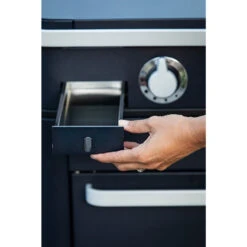 Plancha Gaz Enosign 65 Bleue Navy Avec Capot - ENO* -Gril De Cuisine plancha enosign 65 bleue navy capot gaz eno 3224780040088 9