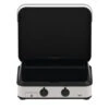 Plancha Enosign 65 Inox Et Noir Avec Capot - ENO* -Gril De Cuisine plancha enosign 65 inox et noir capot 3224780041207