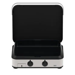 Plancha Enosign 65 Inox Et Noir Avec Capot - ENO*