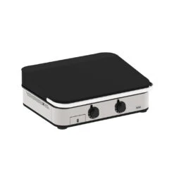 Plancha Enosign 65 Inox Et Noir Avec Capot - ENO* 5 Plancha Enosign 65 Inox Et Noir Avec Capot - ENO* -Gril De Cuisine plancha enosign 65 inox et noir capot 3224780041207 3