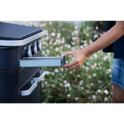 Plancha Gaz Enosign 80 Bleue Navy Avec Capot - ENO* -Gril De Cuisine plancha enosign 80 bleue navy capot eno 3224780040095 6