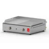 Plancha Gaz Chef 55 Lisse Rainurée - Planet -Gril De Cuisine plancha inox chef 55 gaz lisse rainuree 8033945788834