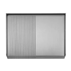 Plancha Gaz Chef 55 Lisse Rainurée - Planet -Gril De Cuisine plancha inox chef 55 gaz lisse rainuree 8033945788834 2