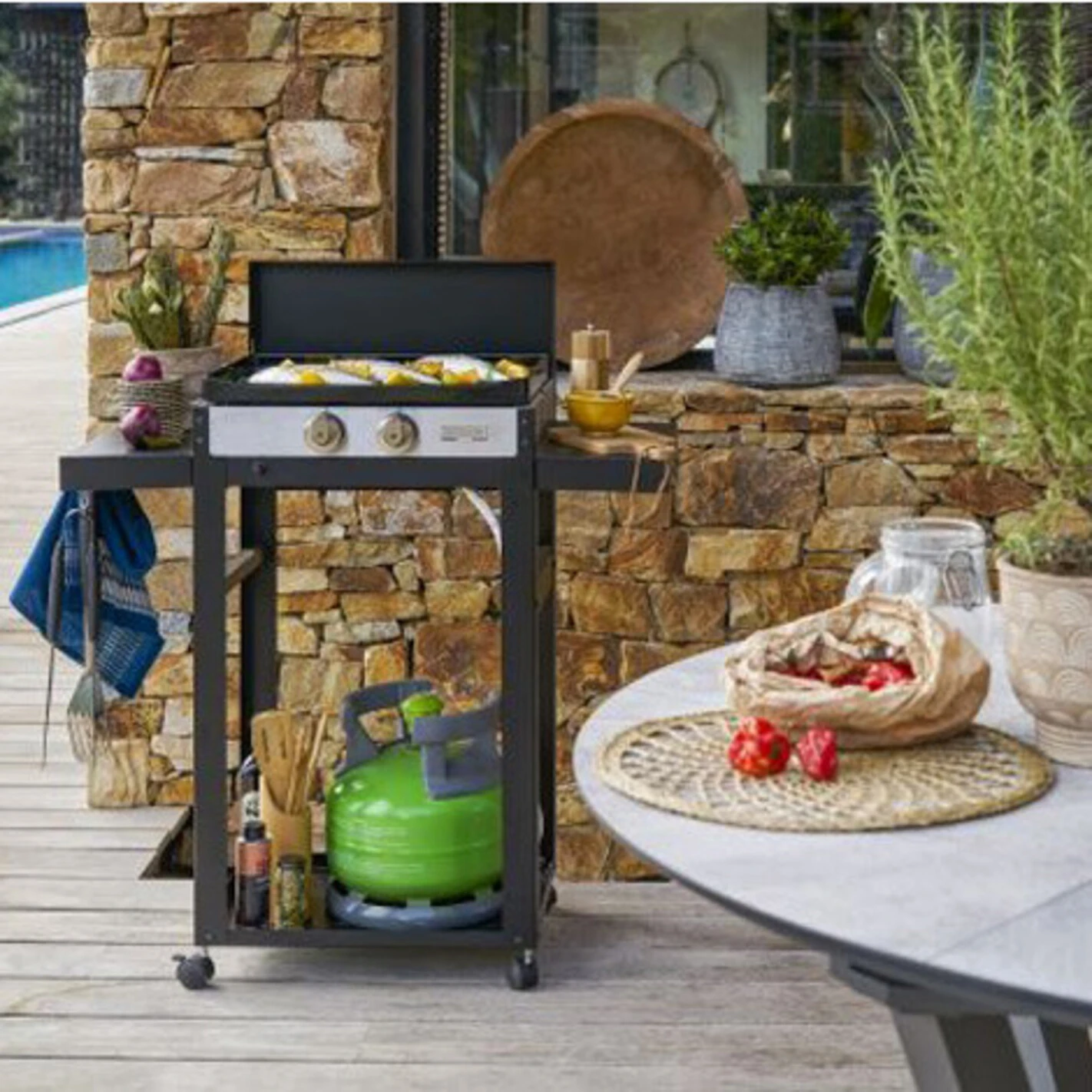 Plancha gaz La Française 250 Duo - Le Marquier Plancha Gaz La Française 250 Duo - Le Marquier -Gril De Cuisine plancha la francaise 250 le marquier 3339380161122 1