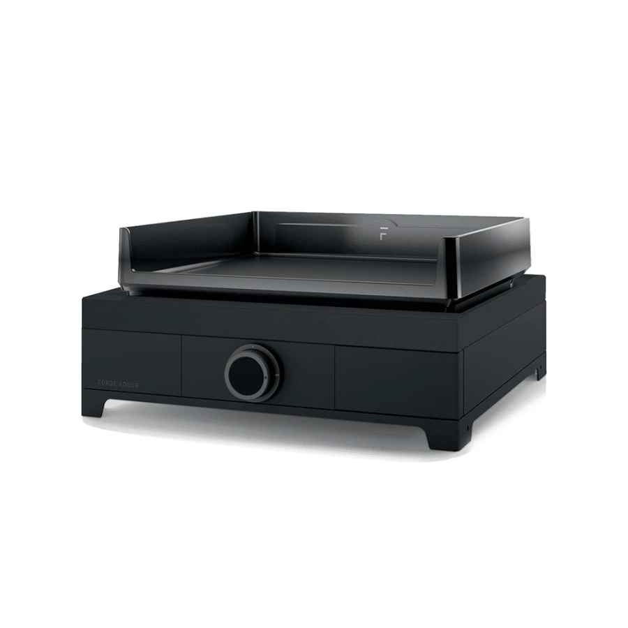 Plancha gaz Modern 45 acier noir - Forge Adour Plancha Gaz Modern 45 Acier Noir - Forge Adour -Gril De Cuisine plancha modern 45 acier noir 8436550202045