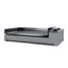 Plancha Gaz Premium 75 Noir Et Gris - Forge Adour -Gril De Cuisine plancha premium 75 acier noir gris 8436550202007