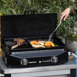 Plancha Gaz Sorio 2 LXD Twin - Campingaz* -Gril De Cuisine plancha sorio 2 lxd twin campingaz 3138522117993 4