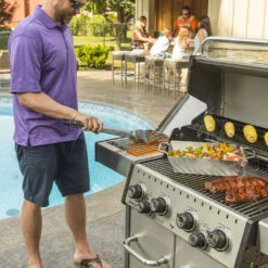 Réchaud Latéral Infrarouge Regal Imperial Baron - Broil King -Gril De Cuisine rechaud lateral ir broil king 0060162186738 4