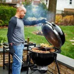 Barbecue Kamado Summit E6 - Weber -Gril De Cuisine summit kamado e6 0077924159152 4